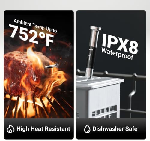 Smart WiFi meat thermometer with two probes — photo 4