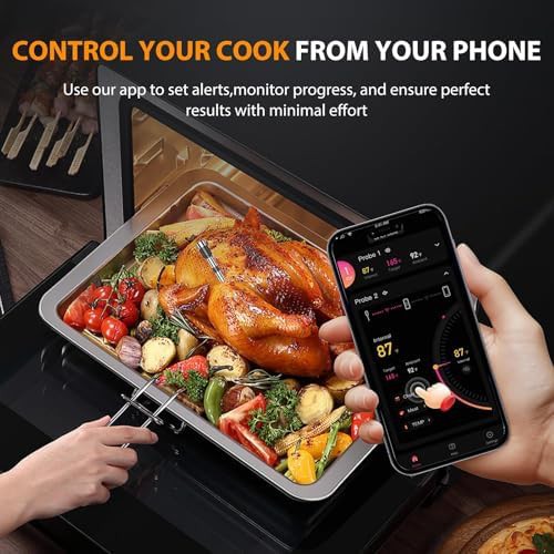 Wireless Digital Grill Thermometer with Dual Probes — photo 3