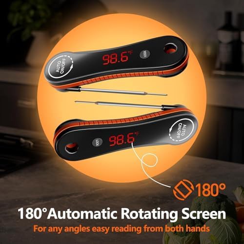 Waterproof instant read with rotating display — photo 4