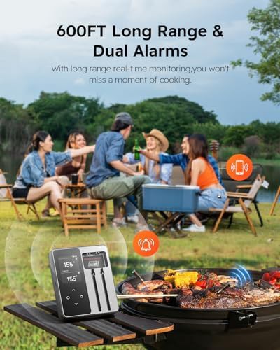 Six Sensor Wireless Bluetooth Meat Thermometer — photo 3