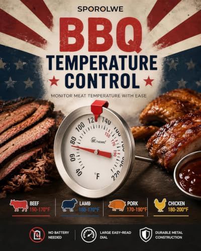 Oven safe analog thermometer two pack — photo 3